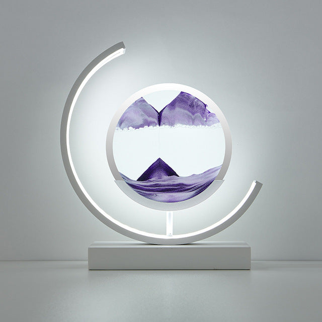 Creative Ambient Quicksand LED Lamp