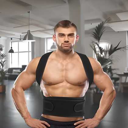 Posture Correct Belt For Neck And Shoulder Support