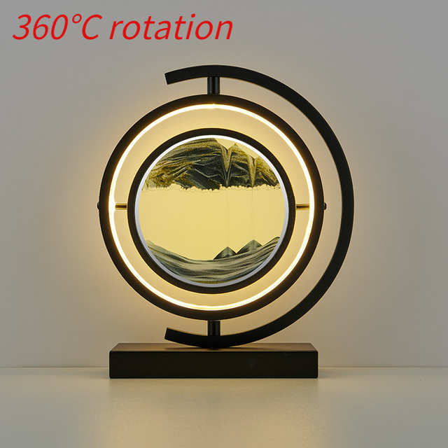 Creative Ambient Quicksand LED Lamp