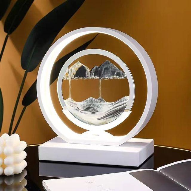 Creative Ambient Quicksand LED Lamp